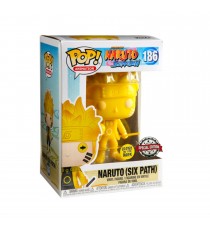 Figurine Naruto - Naruto Sixpath Yellow Glow In The Dark Exclu Pop 10cm