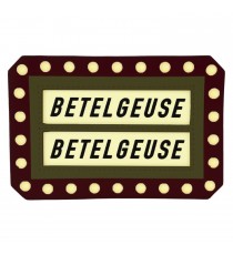 Porte Carte Beetlejuice - Here Lies Betelgeuse Large