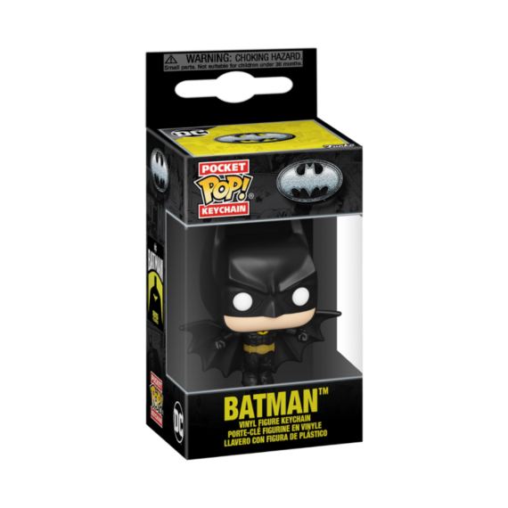 Porte Clé DC Comics - Batman 85Th Anniv Batman Soaring Pocket Pop 4cm