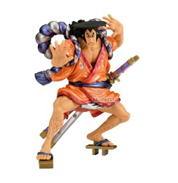 Figurine One Piece - Kouzuki Oden Special Ver King Of Artist 17cm