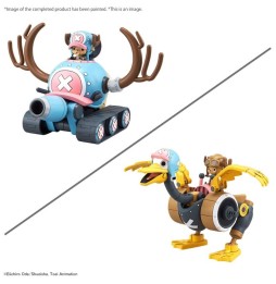 Maquette One Piece - 1&2 Chopper Tank & Chopper Wing Chopper Robot 9cm