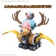 Maquette One Piece - 1&2 Chopper Tank & Chopper Wing Chopper Robot 9cm