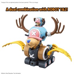 Maquette One Piece - 1&2 Chopper Tank & Chopper Wing Chopper Robot 9cm