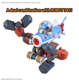 Maquette One Piece - 3&5 Chopper Submarine & Chopper Crane Chopper Robot 9cm