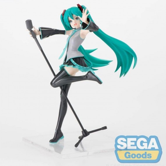 Figurine Vocaloid - Hatsune Miku Project Diva Luminasta 15Th 18cm