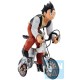 Figurine Dragon Ball Z - Son Gohan On Bike Ichibansho Snap Collection 18cm