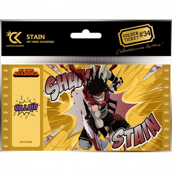 Golden Ticket My Hero Academia - V2 Stain