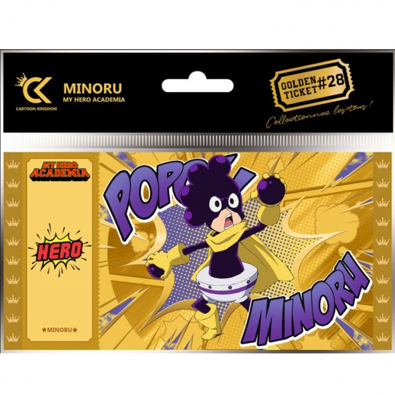 Golden Ticket My Hero Academia - V2 Minoru Mineta