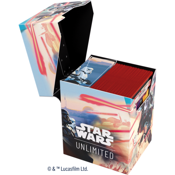 Deck Box Star Wars Unlimited - Mando / Moff Gideon