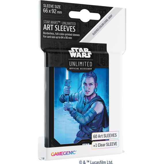 Sleeve Star Wars Unlimited - Rey