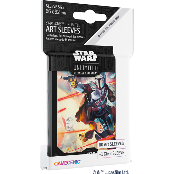 Sleeve Star Wars Unlimited - Mandalorian