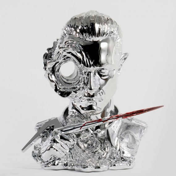 Buste Terminator 2 - T-1000 Liquid Metal Deluxe 1/1 44cm