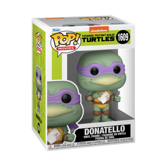 Figurine TMNT Tortues Ninja - Donatello Napkin Pop 10cm