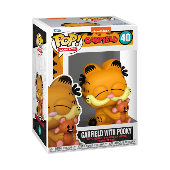 Figurine Garfield - Garfield Pooky Pop 10cm