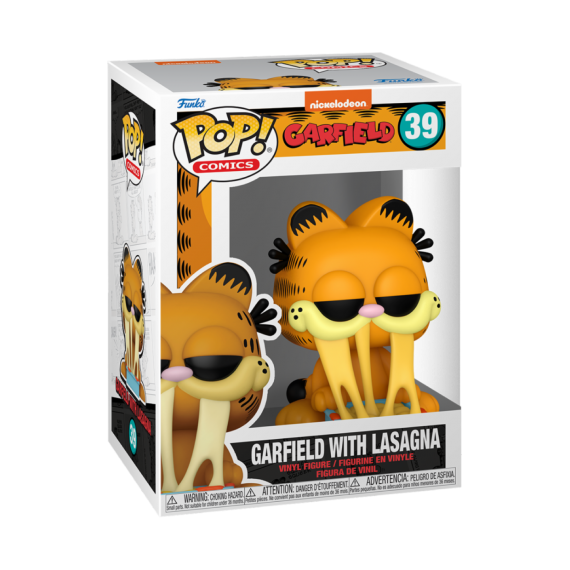 Figurine Garfield - Garfield Lasagna Pan Pop 10cm