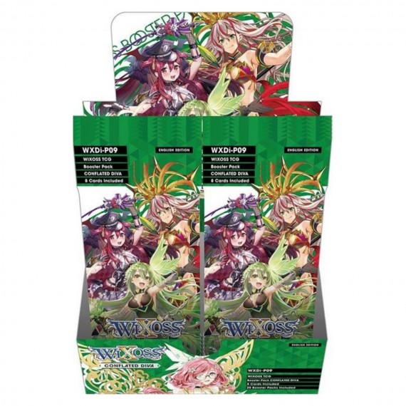 Carte À Collectionner Wixoss - Conflated Diva Serie 09 Display de 18 Boosters