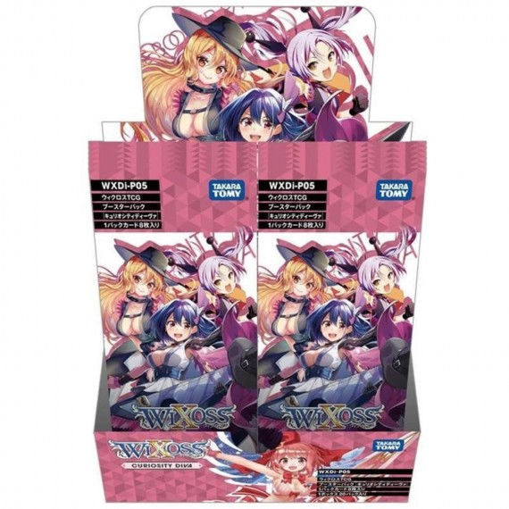 Carte À Collectionner Wixoss - Curiosity Diva Serie 05 Display de 18 Boosters