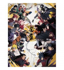 Poster Naruto Shippuden - Golden Poster 03 Personnages 30X40cm