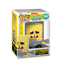 Figurine Bob L Eponge Spongebob 25Th Anniv - Bob Guitar Pop 10cm