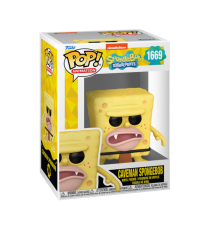 Figurine Bob L Eponge Spongebob 25Th Anniv - Caveman Bob Pop 10cm