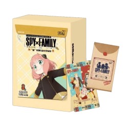 Trading Cards Spy X Family - Collector Card Display 4 Boosters 5 Cartes + 1 Booster special