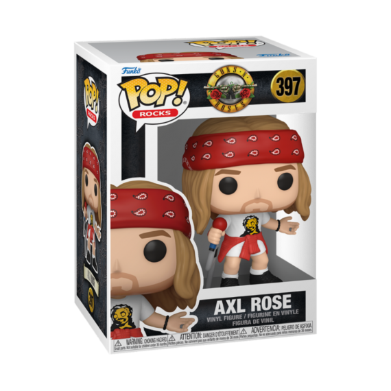 Figurine Rocks - Guns And Roses Axel Rose 1992 Pop 10cm