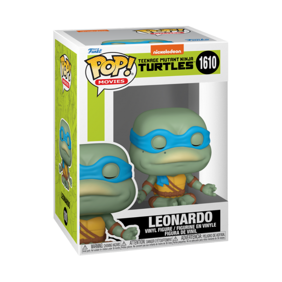 Figurine TMNT Tortues Ninja - Leonardo Meditating Pop 10cm