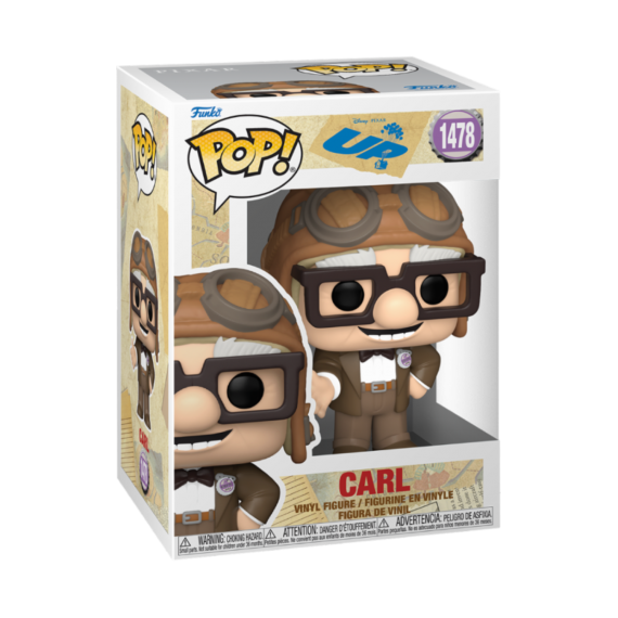 Figurine Disney Up La Haut - Carl Pop 10cm