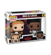 Figurine Stranger Things Pop S4 - Max & Lucas 2Pk Pop 10cm