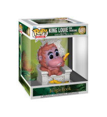 Figurine Disney Jungle Book - King Louie On Throne Pop Deluxe 18cm