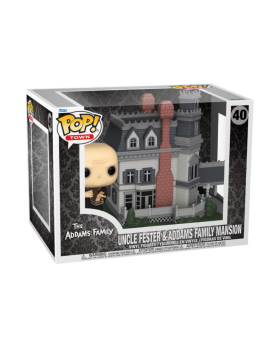 Figurine La Famille Addams - Town Addams Home Uncle Fester Fetide Pop 18cm