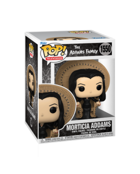 Figurine La Famille Addams - Morticia In Chair Deluxe Pop 18cm