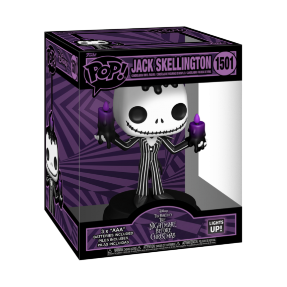 Figurine Disney Nightmare Before Christmas - Jack Skellington Light Up Super Sfx Pop 10cm