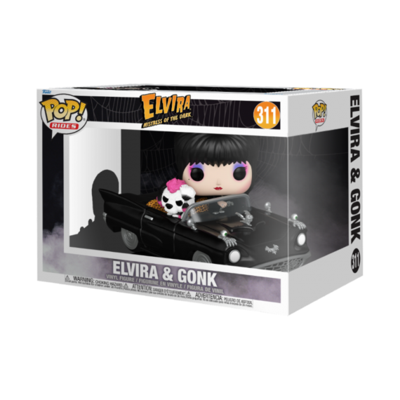 Figurine Elvira - Elvira Macabre Mobile Rides Pop 18cm