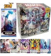 Trading Cards Marvel - Avengers Hero Battle Vol 4 Display 20 Boosters 6 Cartes