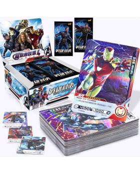 Trading Cards Marvel - Avengers Hero Battle Vol 5 Display 30 Boosters 6 Cartes