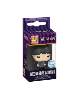 Porte Clé Wednesday Mercredi - Wednesday Mercredi Pocket Pop 4cm