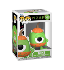 Figurine Disney - Pixar Halloween Monstres Et Cie Mike Pumpkin Pop 10cm