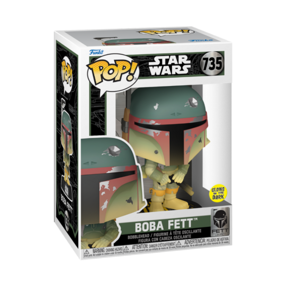 Figurine Star Wars Darkside - Boba Fett Glow Pop 10cm