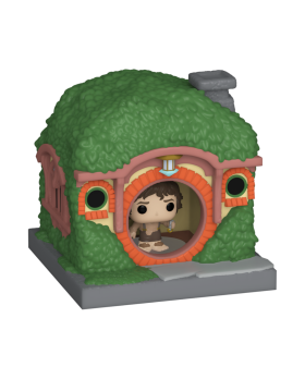 Figurine LOTR Le Seigneur Des Anneaux - Town Frodo At Shire Bitty Pop 6cm