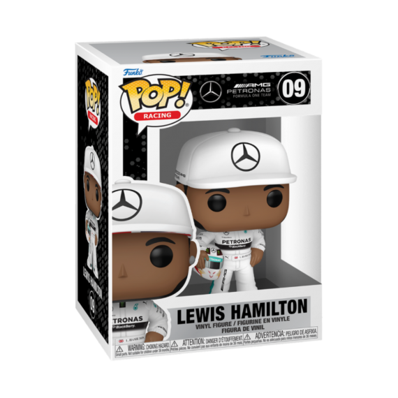 Figurine Formula 1 - Lewis Hamilton No Helm Pop 10cm