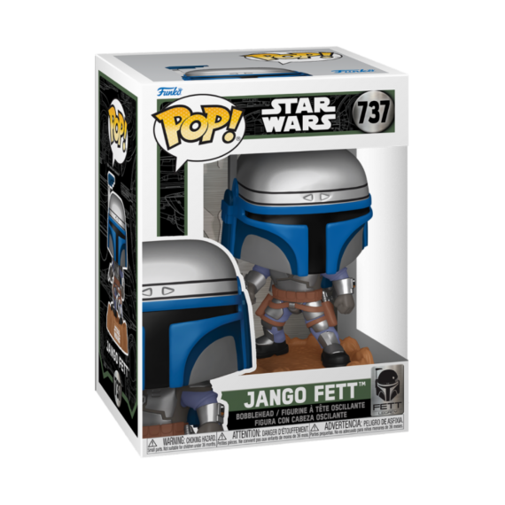 Figurine Star Wars Darkside - Jango Fett Pop 10cm