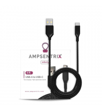 Câble de charge USB-A vers Type-C Infinity 2M Noir