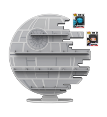 Figurine Star Wars - Display Death Star Bitty Pop 20cm