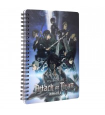 Cahier Attaque Des Titans - 3D Effet Group