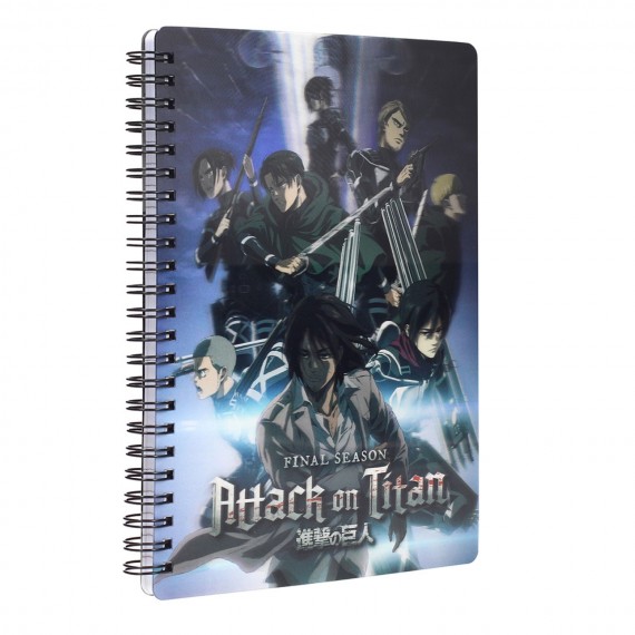 Cahier Attaque Des Titans - 3D Effet Group