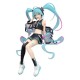 Figurine Hatsune Miku - Hatsune Miku Neon Cyber Noodle Stopper 16cm