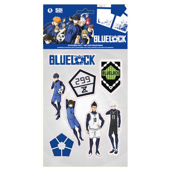 Set Stickers Blue Lock