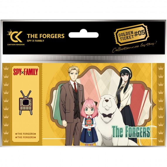 Golden Ticket Spy X Family - The Forgers