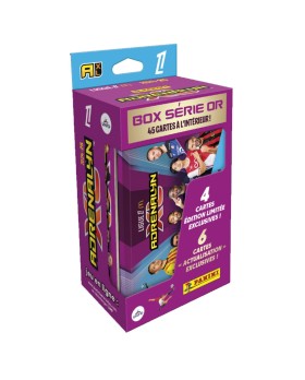 Trading Card Panini Foot - Adrenalyn Ligue 1 Mcdo 24-25 Boite Metal 45 Cartes